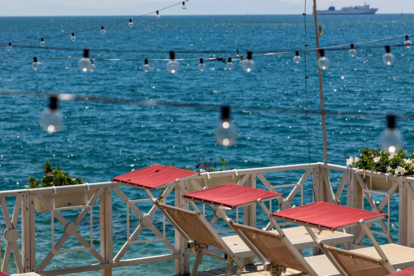 Spiaggia privata di Torre Crestarella